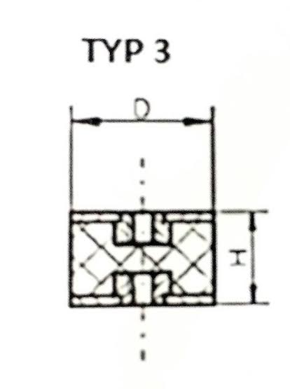 Silentblok Typ 3