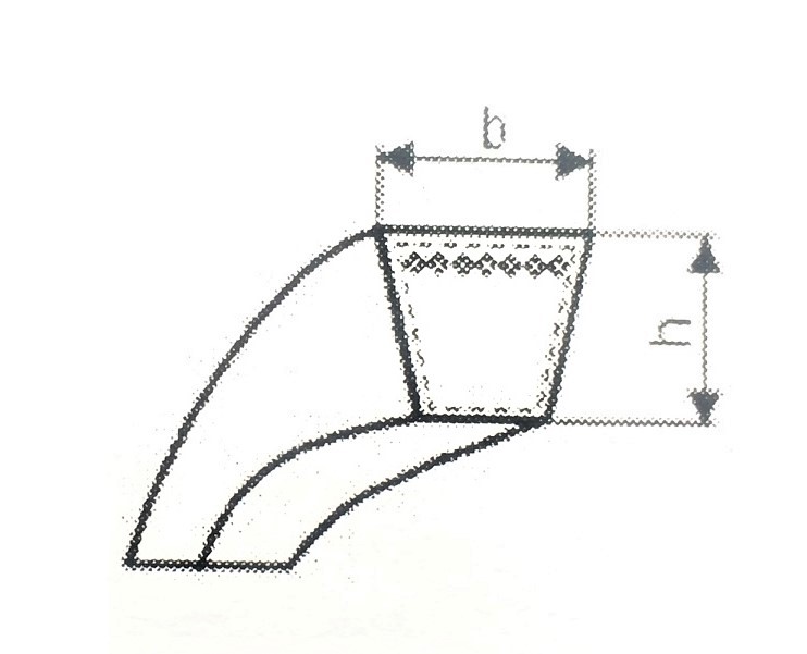 Klinový remeň 13x1100 Li/ 1130 LW, SKF