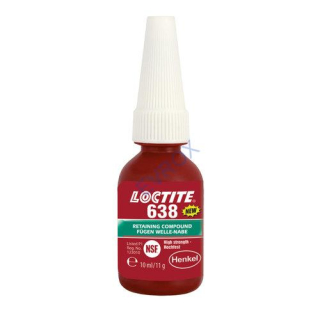 Loctite 638/ 10 ml Upevňovač ložísk a puzdier