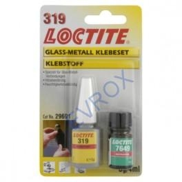 Loctite AA319 (AA319)+7649 sada na lepenie kov-sklo / 5 g + 4 ml