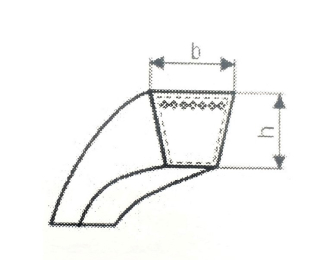 Klinový remeň SPZ 9,7x1475 La/ 1462 LW