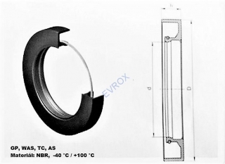 Gufero GP 10x22x8